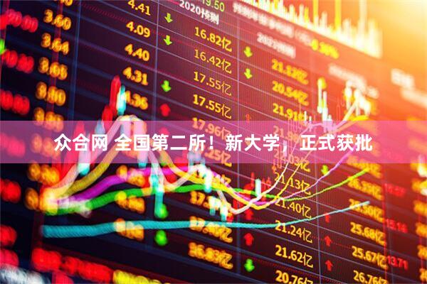 众合网 全国第二所！新大学，正式获批