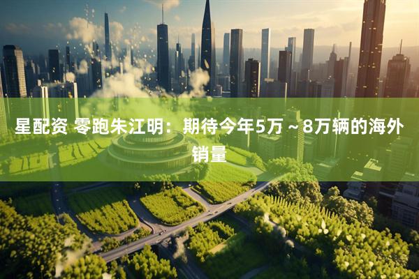 星配资 零跑朱江明：期待今年5万～8万辆的海外销量