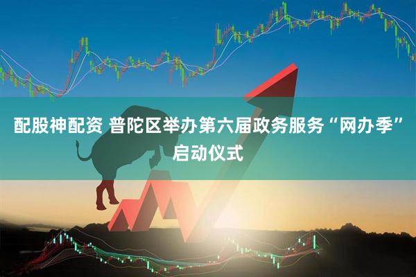 配股神配资 普陀区举办第六届政务服务“网办季”启动仪式
